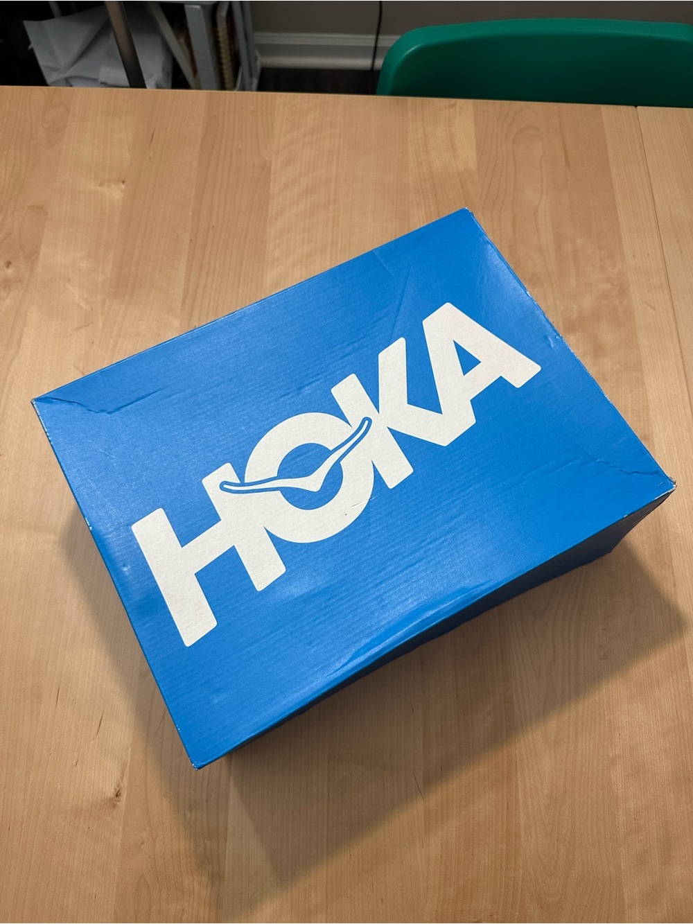Hoka M Kawana 2 Running Sneakers in White & Lime Green - Picture 5 of 6